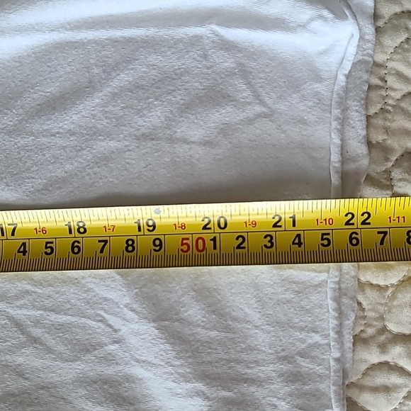 Express muscle tee womens medium white/pink - Picture 6 of 6